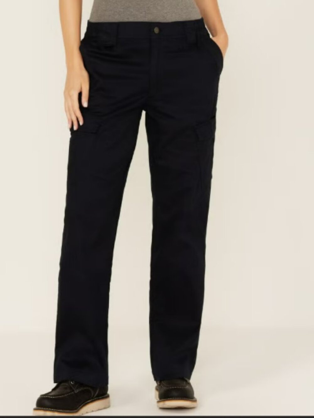 Lucky Brand Workwear Women's Twill Cargo Pants - Navy - 2/32 NWT